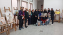 برگزاری نمایشگاه آثار دانشجویان رشته نقاشی