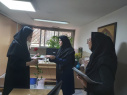 تقدیر از کارکنان حوزه معاونت آموزشی دانشکده به مناسبت هفته‌ی آموزش
