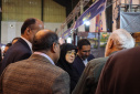 بازدید سخنگوی دولت از بازارچه دانشجویی در حاشیه‌ی مراسم اجلاس روسای دانشکده ها و آموزشکده های سراسر کشور