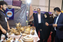 بازدید سخنگوی دولت از بازارچه دانشجویی در حاشیه‌ی مراسم اجلاس روسای دانشکده ها و آموزشکده های سراسر کشور