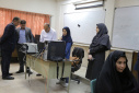 بازدید رئیس دانشکده و مسئول امور اجرایی دبیرخانه هیات اجرایی جذب اعضای هیات علمی دانشگاه ملی مهارت