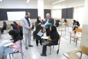 بازدید نماینده نظارت، ارزیابی و تضمین کیفیت دانشگاه ملی مهارت استان مازندران از روند برگزاری امتحانات پایان ترم دانشکده شریعتی