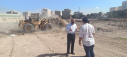 جمع‌آوری سرشاخه‌ها و ساماندهی منظر و بهبود فضای سبز دانشکده