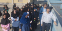 بازدید جمعی از دانشجویان و اساتید گروه کشاورزی دانشکده دکتر شریعتی از تصفیه‌خانه خلیج فارس