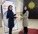 برگزاری مسابقه دارت کارکنان خانم به مناسبت گرامیداشت هفته تربیت بدنی