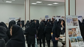 بازدید دانش آموزان رشته‌های معماری و کامپیوتر هنرستان نرجس از دانشکده شریعتی