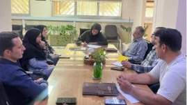 جلسه هماهنگی دبیرخانه ورزش استان تهران با حوزه معاونت فرهنگی-دانشجویی دانشکده