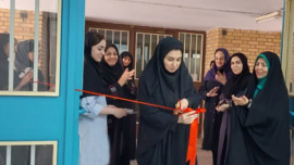 افتتاح نمایشگاهی از پوسترهای منتخب دانشجویان گرافیک با حضور معاون پژوهشی دانشکده