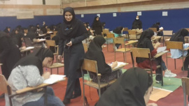 بازدید رئیس دانشکده شریعتی از روند برگزاری امتحانات پایان ترم نیمسال دوم ۱۴۰۴-۱۴۰۳