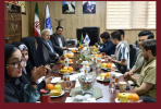 حضور دبیران کانونهای فرهنگی و انجمنهای علمی دانشکده در نشستی با حضور معاون فرهنگی و دانشجویی دانشگاه ملیمهارت