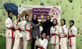 سکوهای طلایی سهم دختران کاراته کای تهران